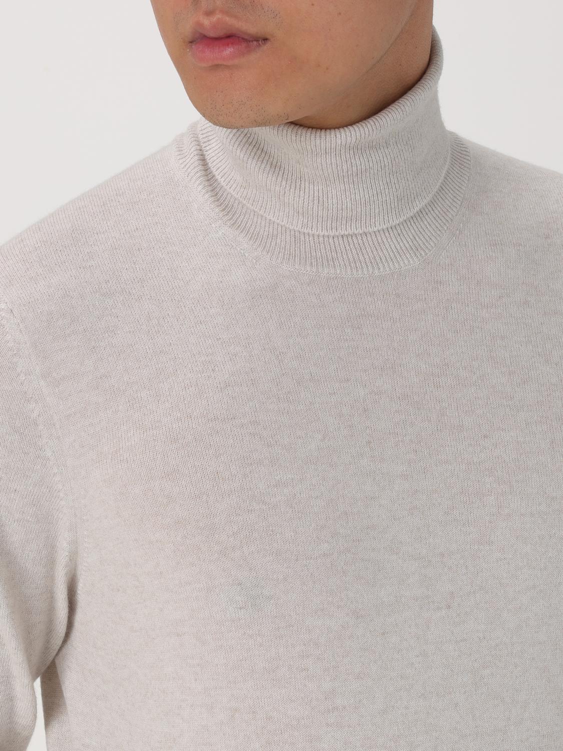 BRUNELLO CUCINELLI SWEATER: Sweater men Brunello Cucinelli, Pearl - Img 5