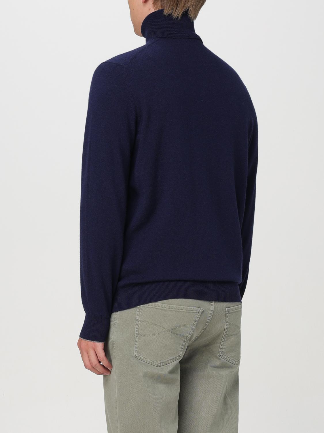 BRUNELLO CUCINELLI PULLOVER: Pullover herren Brunello Cucinelli, Marine - Img 3