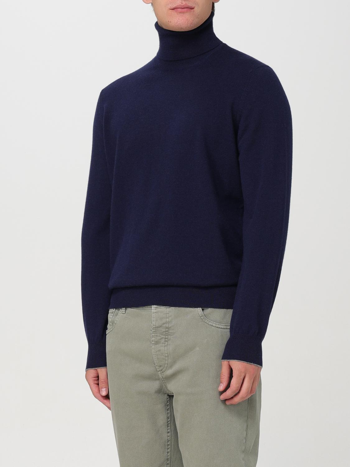 BRUNELLO CUCINELLI PULLOVER: Pullover herren Brunello Cucinelli, Marine - Img 4