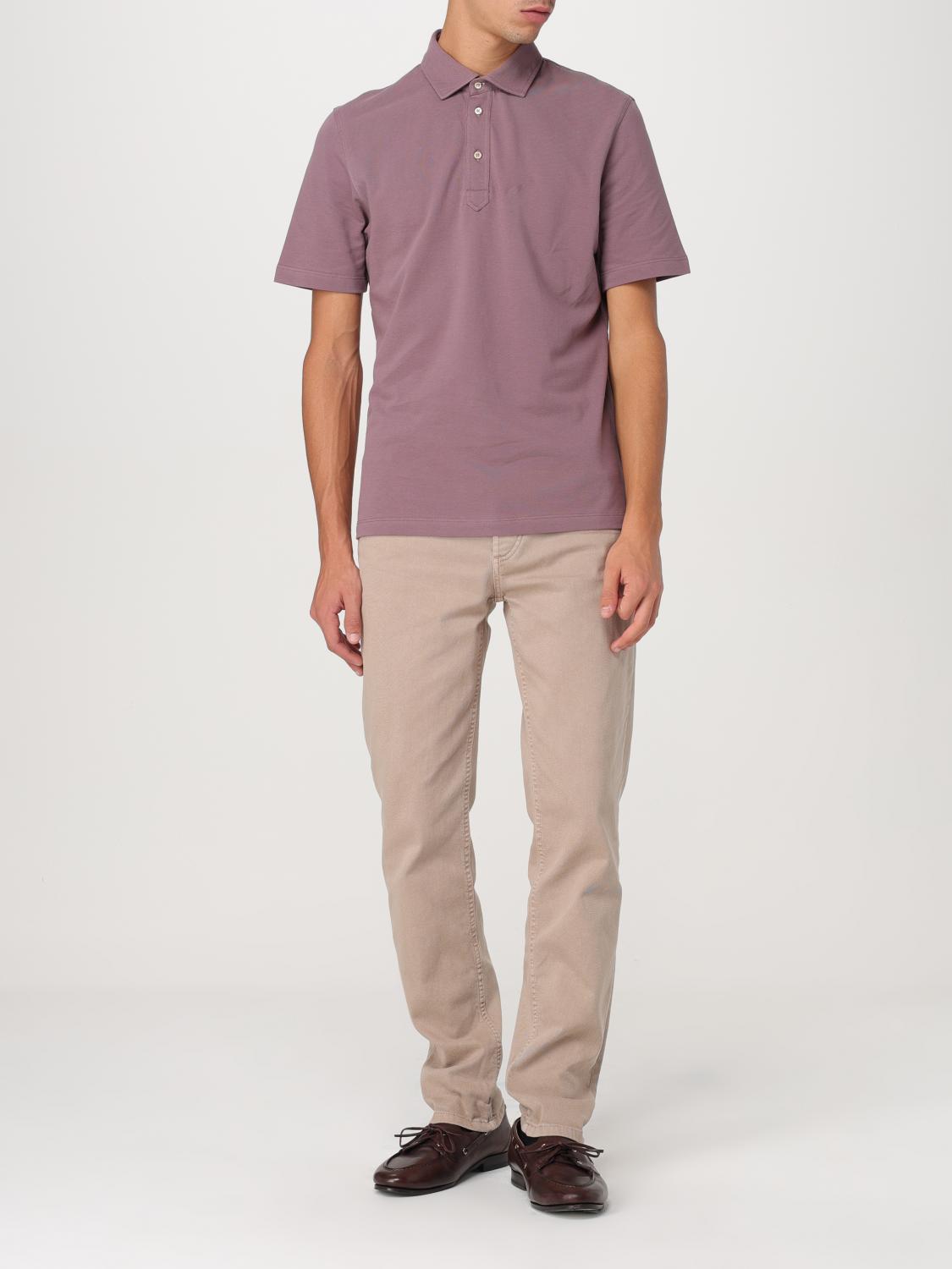 BRUNELLO CUCINELLI PANTALONI: Pantalone Brunello Cucinelli in cotone , Marrone - Img 2