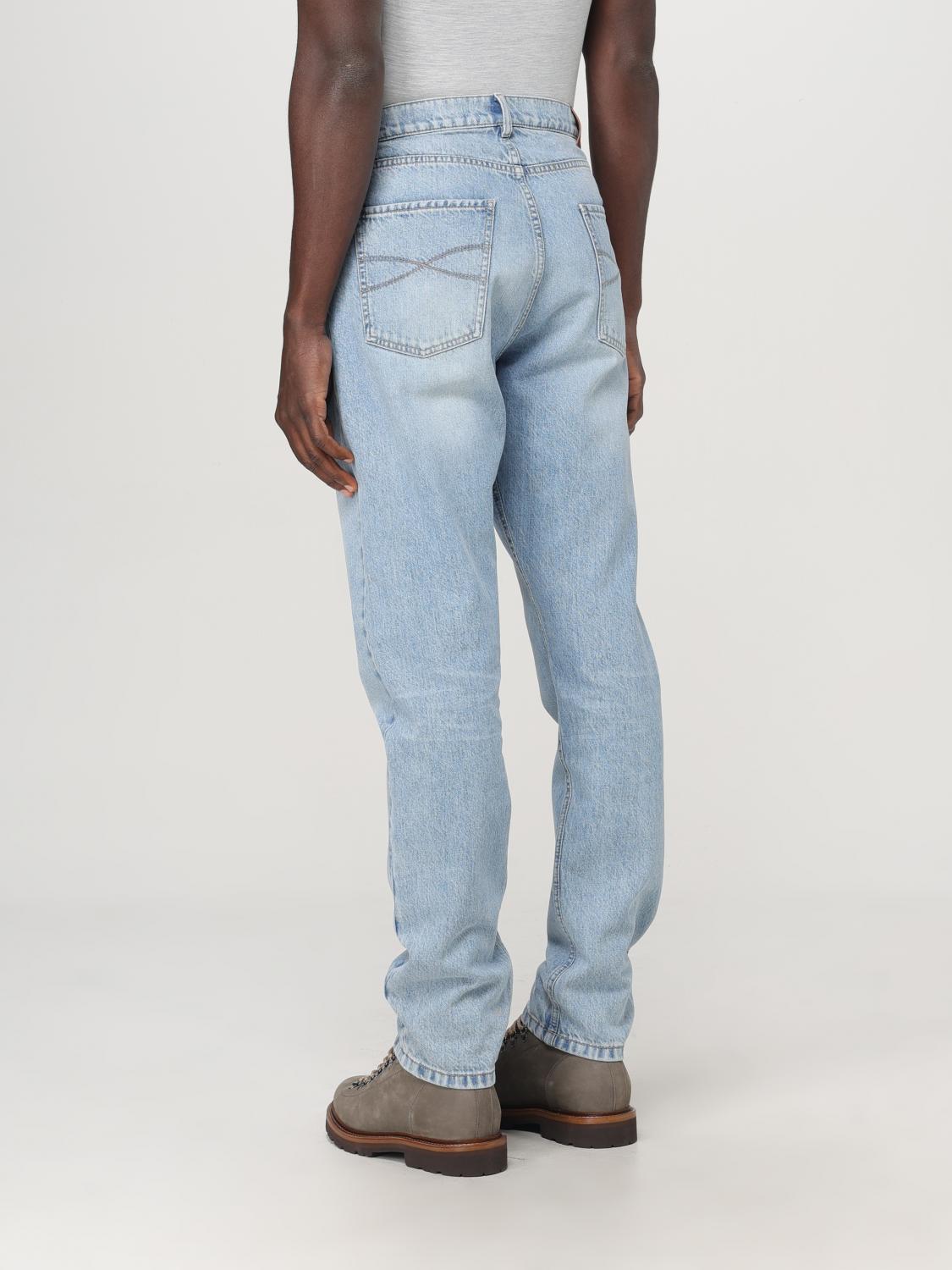 BRUNELLO CUCINELLI JEANS: Jeans men Brunello Cucinelli, Denim - Img 3