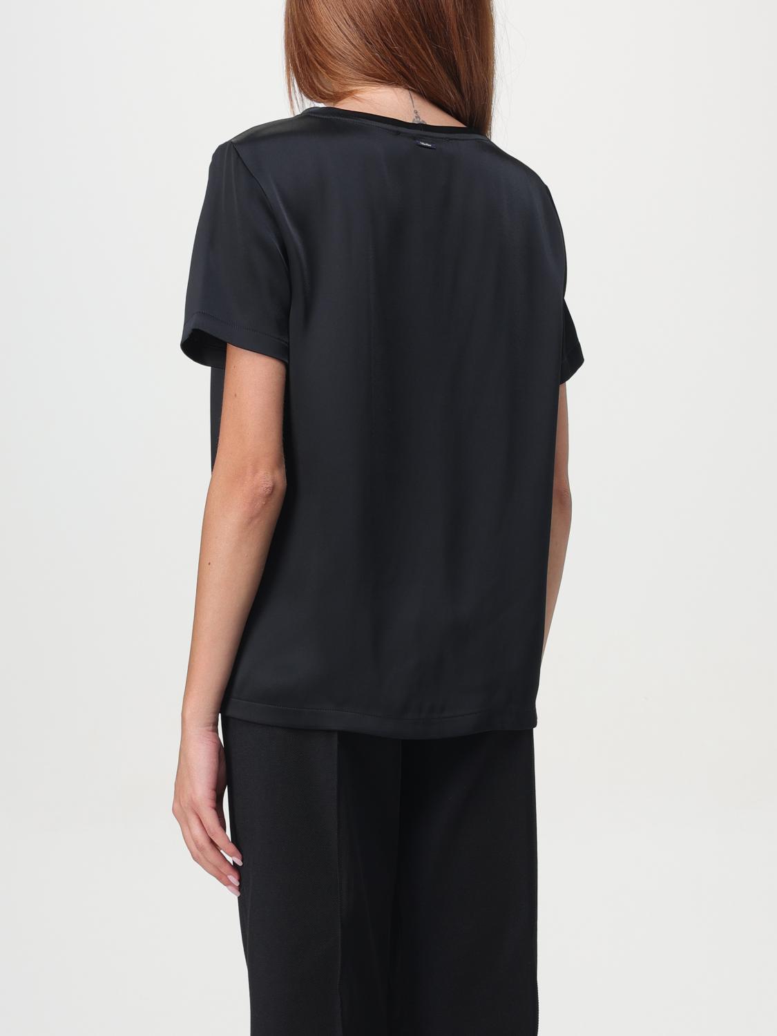 'S MAX MARA CAMISETA: Top mujer 's Max Mara, Negro - Img 2