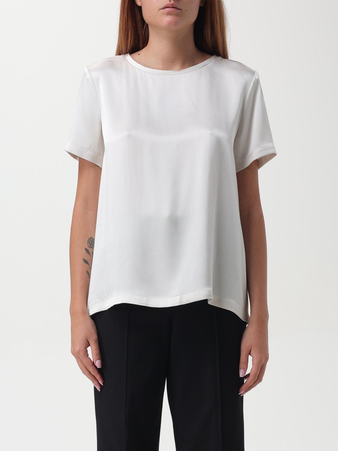 'S MAX MARA T-SHIRTS: T-shirt basic Rebecca 's Max Mara, Avorio - Img 1
