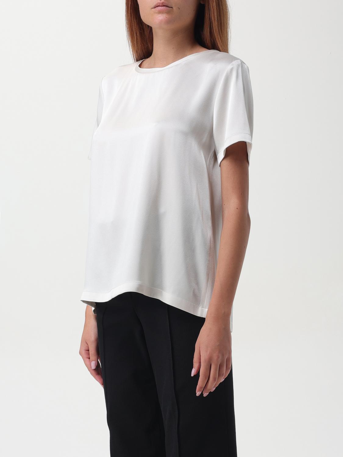 'S MAX MARA T-SHIRTS: T-shirt basic Rebecca 's Max Mara, Avorio - Img 4