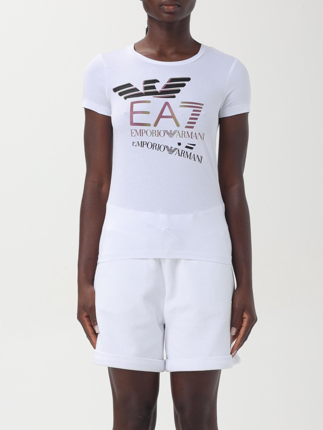 EA7 CAMISETA: Camiseta mujer Ea7, Blanco - Img 1