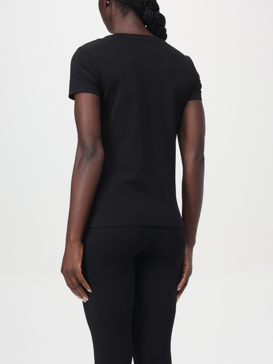 EA7 CAMISETA: Camiseta mujer Ea7, Negro - Img 2