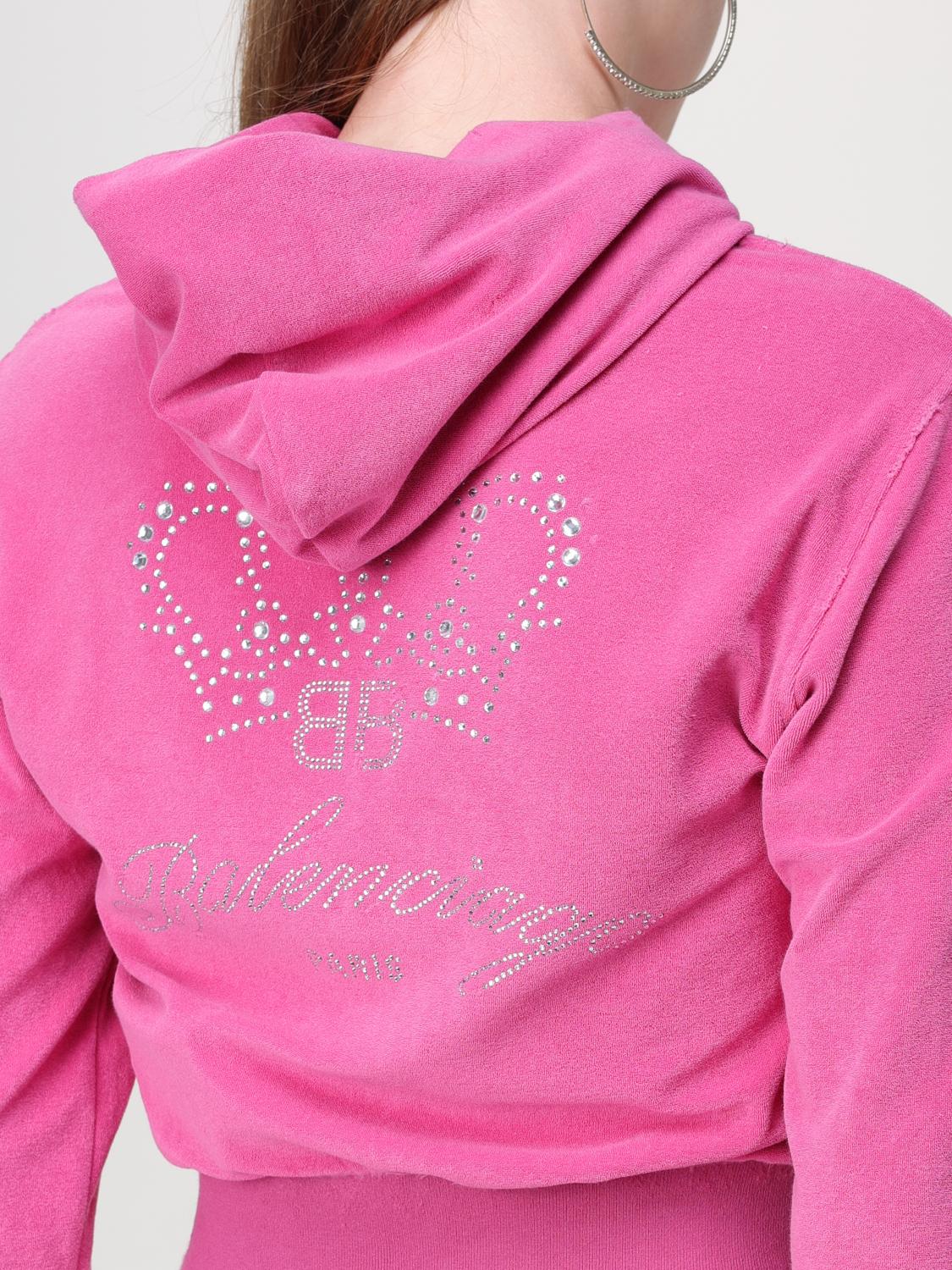Balenciaga zip-up hoodie - Pink | 791755TQVU8 | GIGLIO.COM