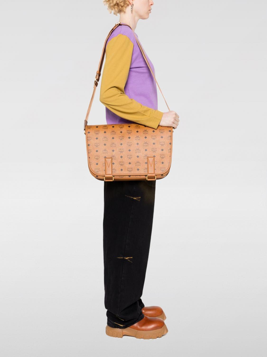 Mcm ショルダーバッグ レディース - キャメル | MMMEATA01 | GIGLIO.COM