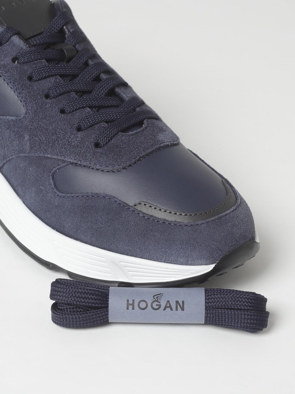 HOGAN ZAPATILLAS: Zapatillas hombre Hogan, Azul Oscuro - Img 4