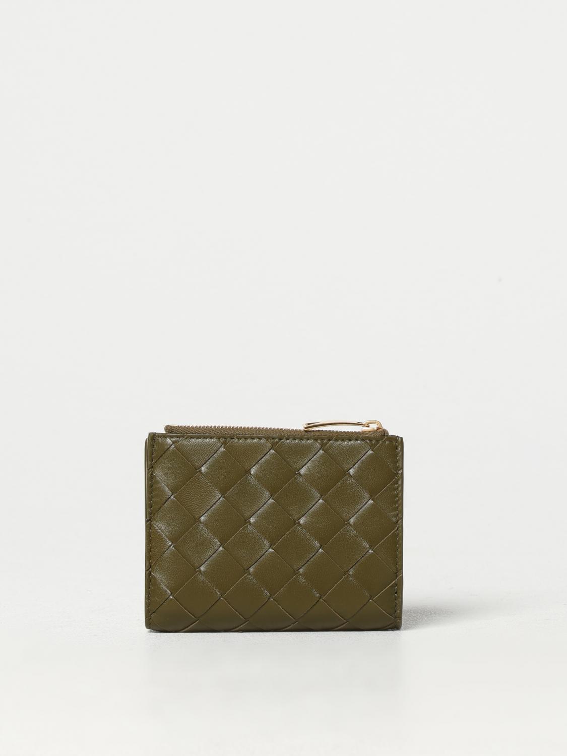 ボッテガヴェネタ 三つ折り財布 イントレチャート パラキート ミニ財布 グリーン レディース BOTTEGA VENETA 667134 VCPP2  3722 SMALL INTRECCIATO TRI FOLD ZIP WALLET PARAKEET - 【AXES（アクセス）ギフトモール店】-  プレゼント＆ギフトのギフトモール