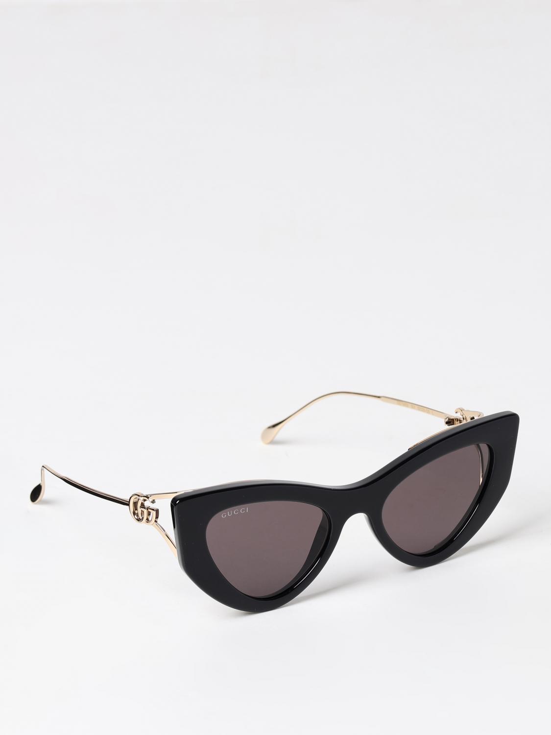 GUCCI SUNGLASSES: Gucci women's sunglasses, Black - Img 1