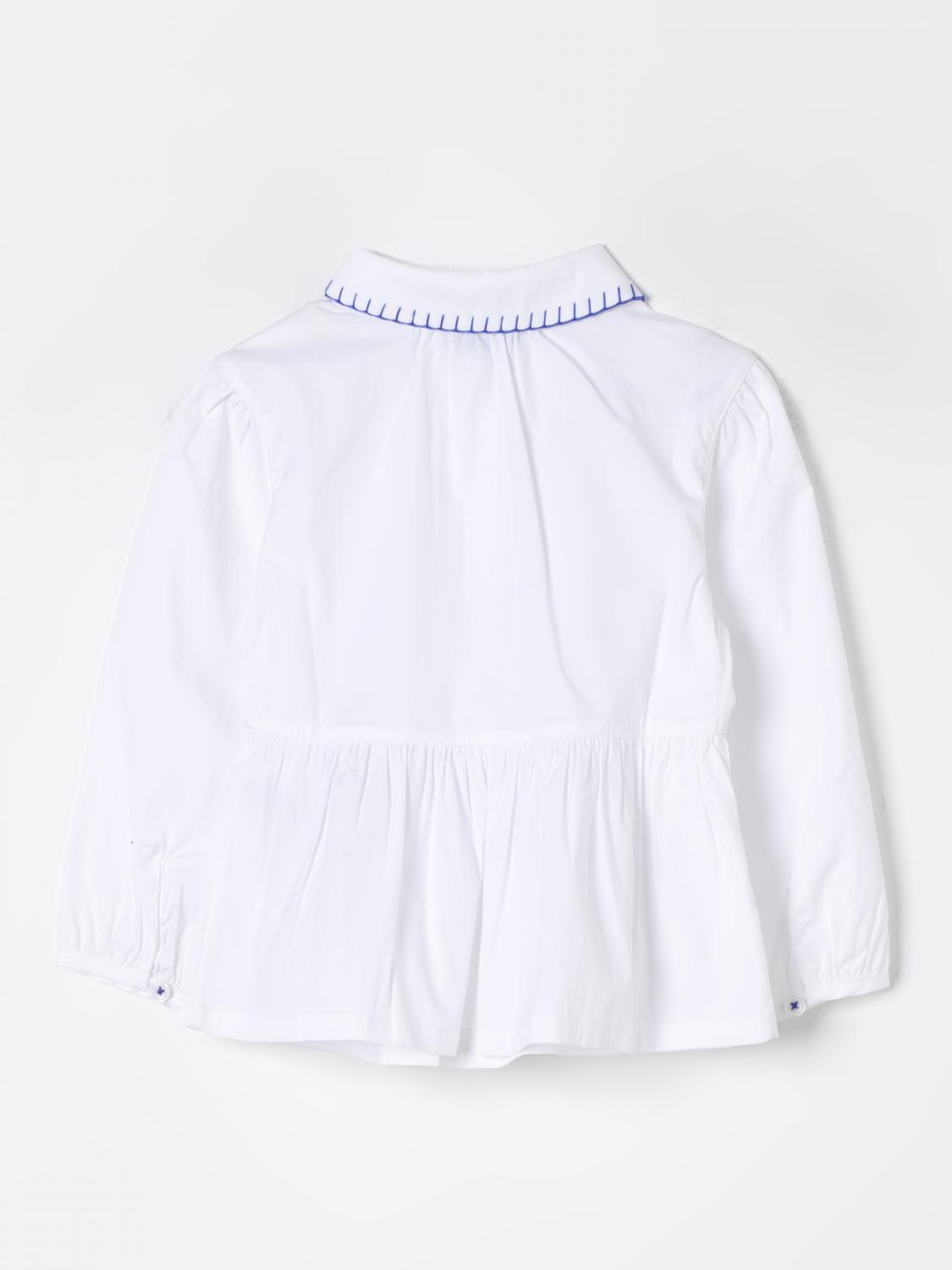 BURBERRY BLUSE: Pullover kinder Burberry, Weiß - Img 2