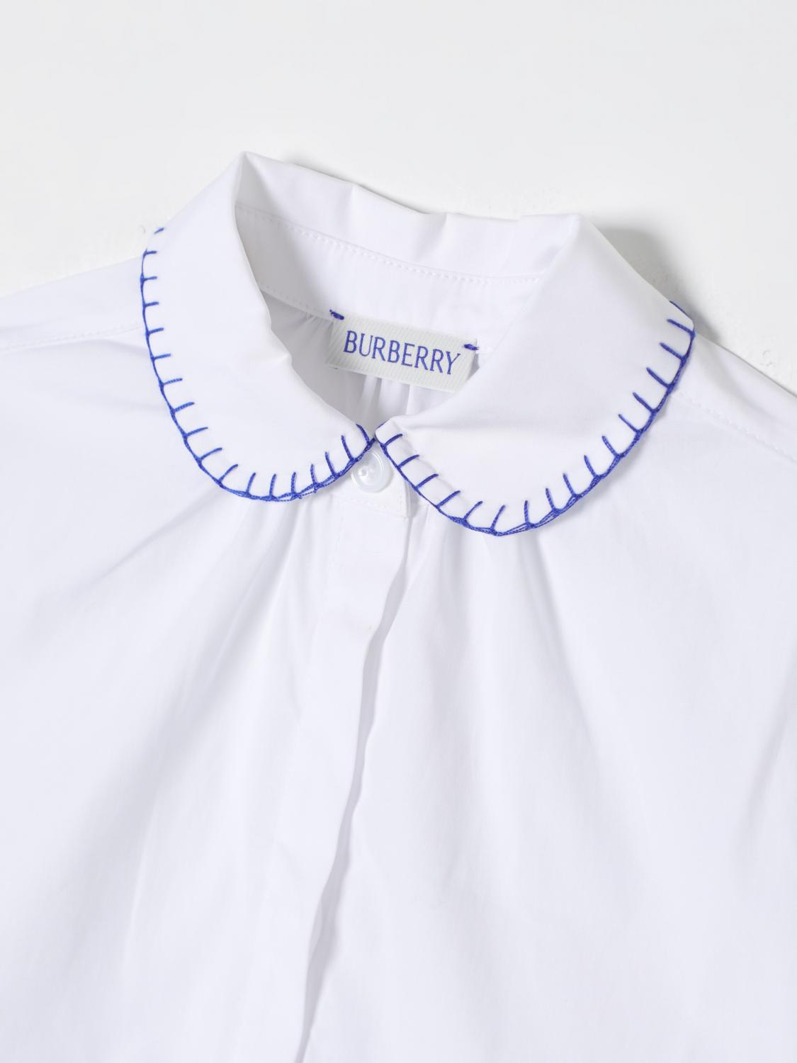 BURBERRY BLUSE: Pullover kinder Burberry, Weiß - Img 3