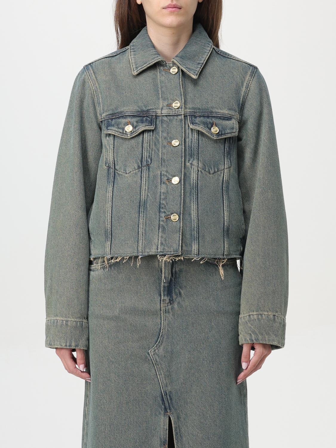 GANNI GIACCA: Giacca di jeans Ganni vintage, Blue - Img 1