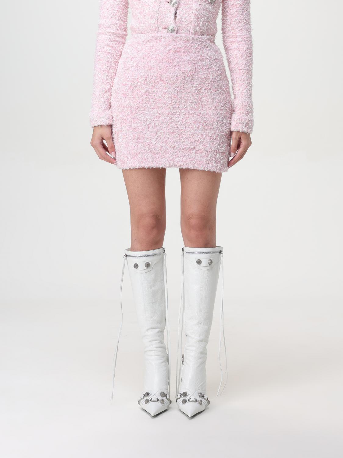 BALENCIAGA: Skirt woman - Pink | Balenciaga skirt 793603T3328 online at ...