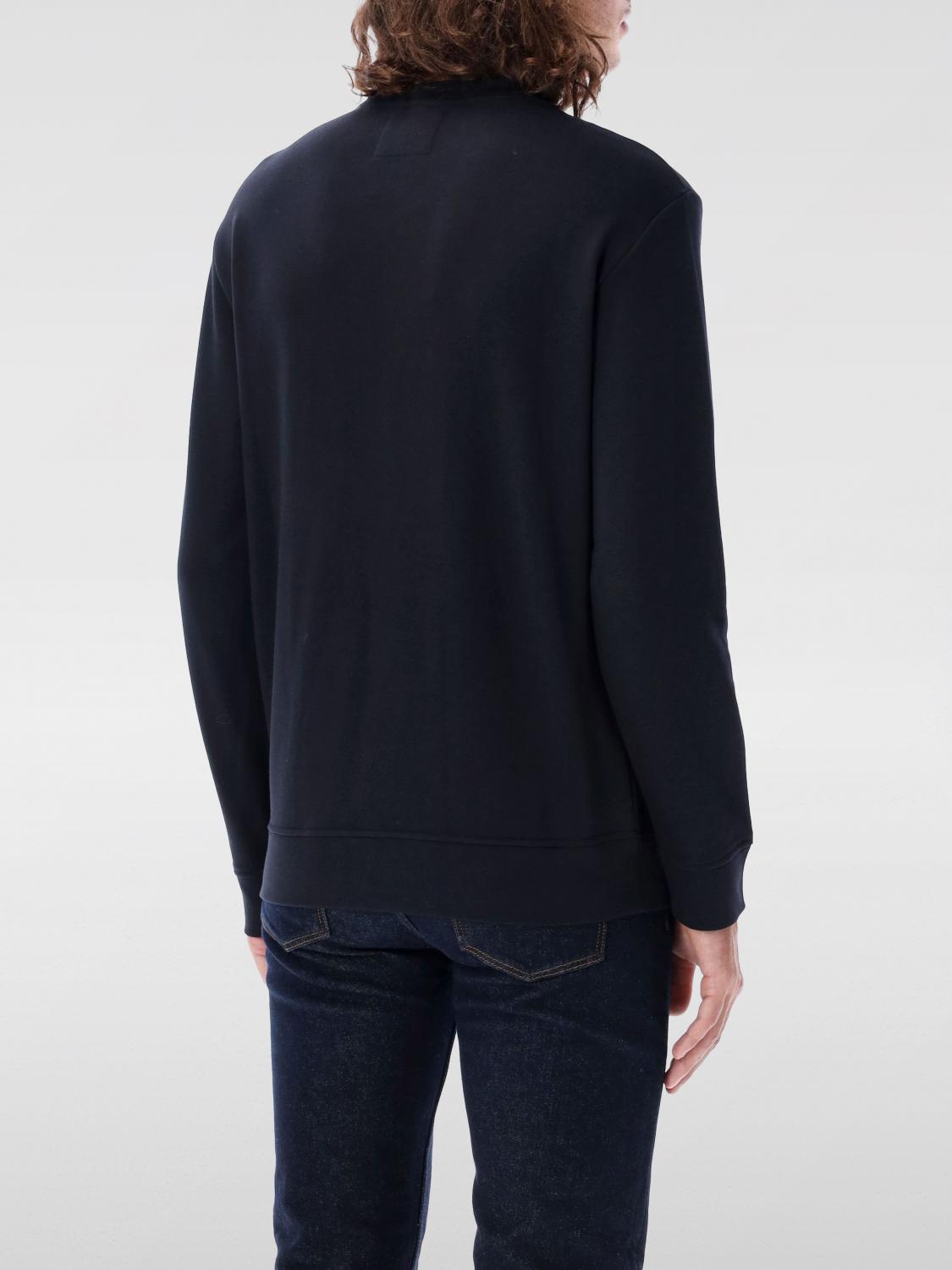 EMPORIO ARMANI SWEATSHIRT: Sweatshirt men Emporio Armani, Blue - Img 2