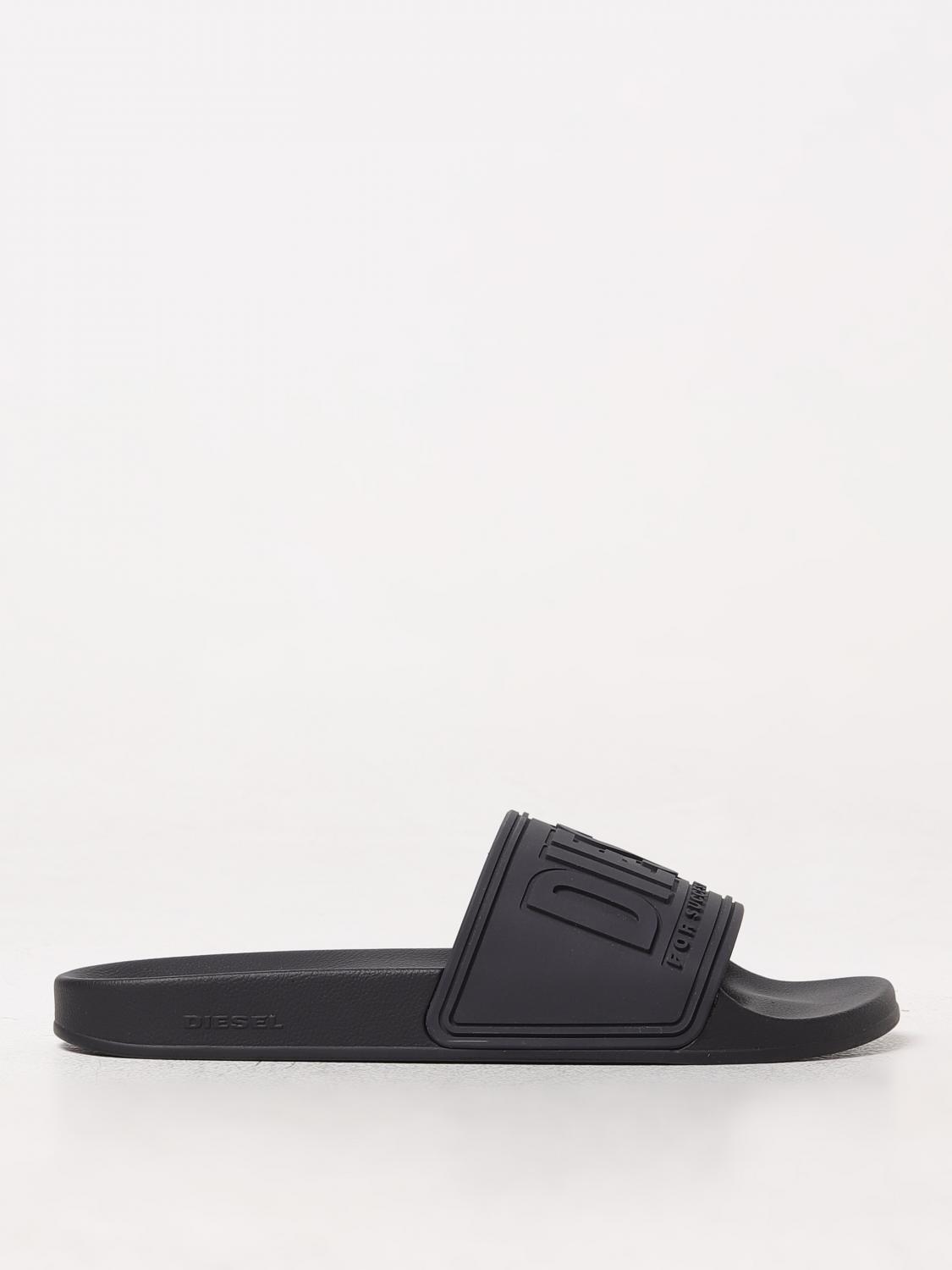 DIESEL SANDALS: Sandals men Diesel, Black - Img 1