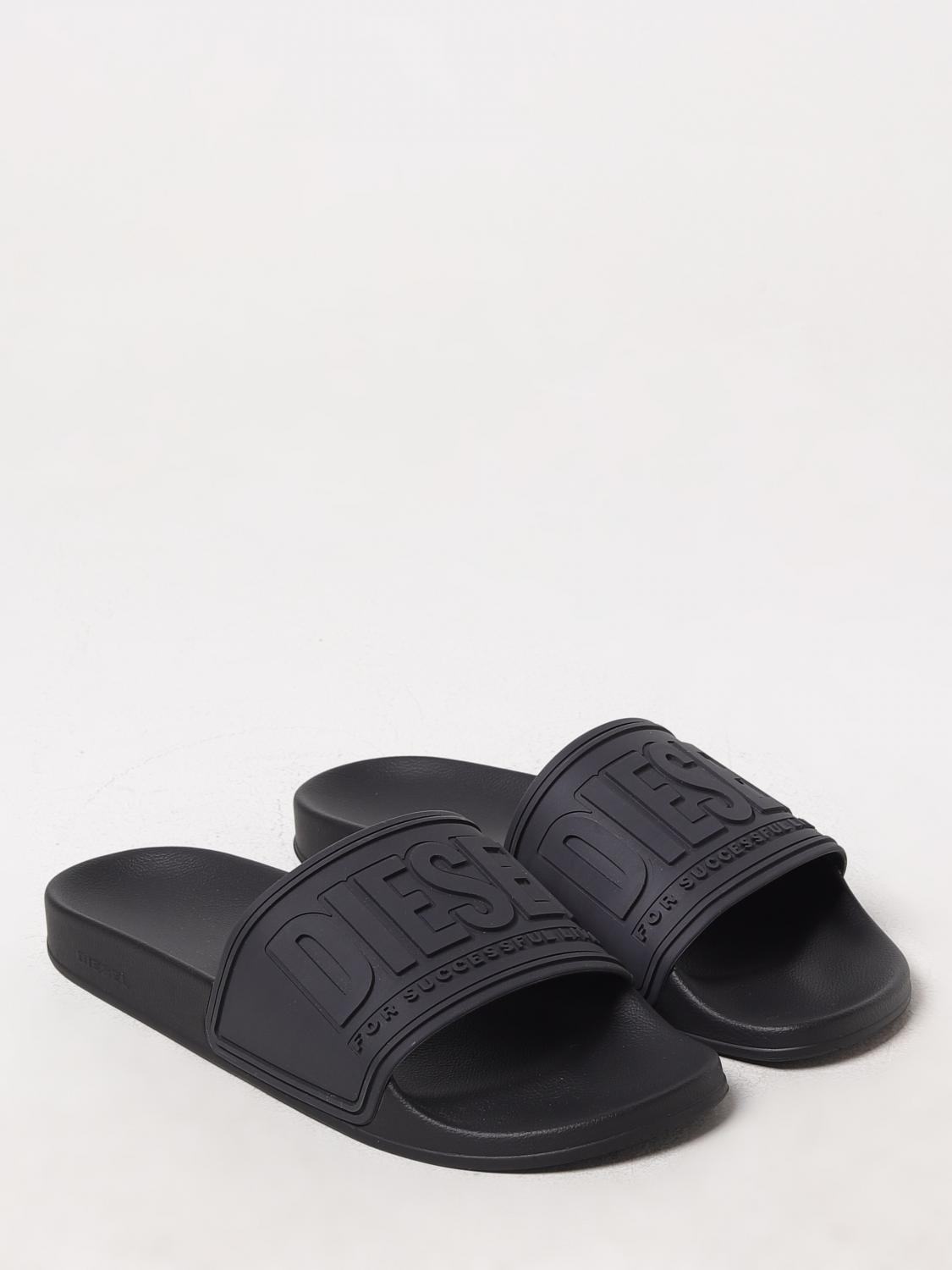 DIESEL SANDALS: Sandals men Diesel, Black - Img 2