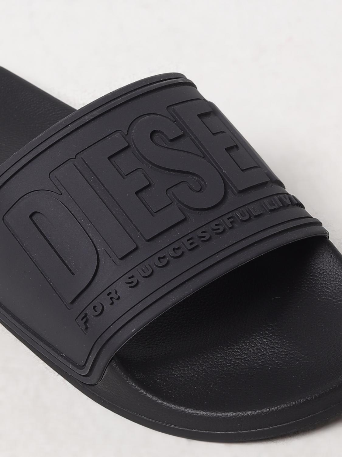 DIESEL SANDALS: Sandals men Diesel, Black - Img 4