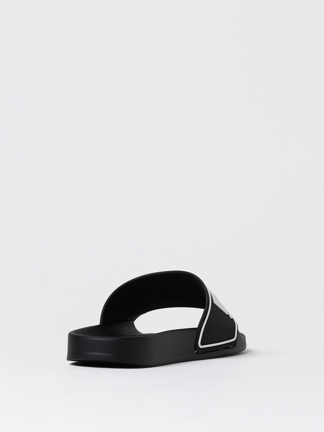 DIESEL SANDALI: Sliders Diesel in gomma, Nero 1 - Img 3