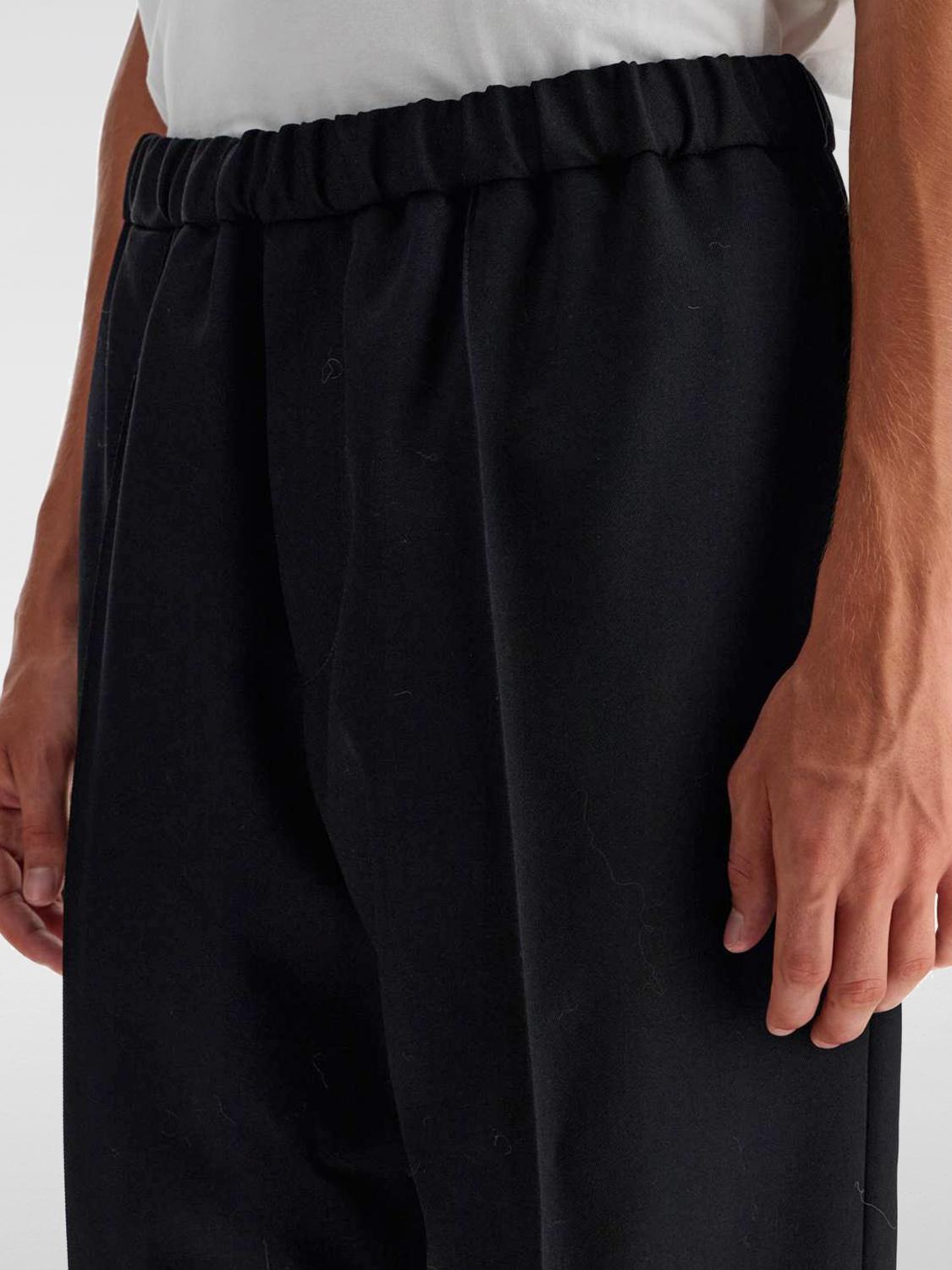 JIL SANDER 팬츠: 팬츠 남성 Jil Sander, 블랙 - Img 2