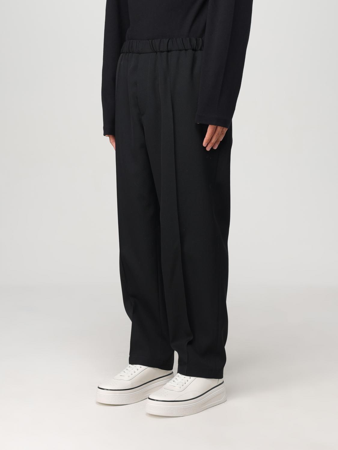 JIL SANDER 팬츠: 팬츠 남성 Jil Sander, 블랙 - Img 4