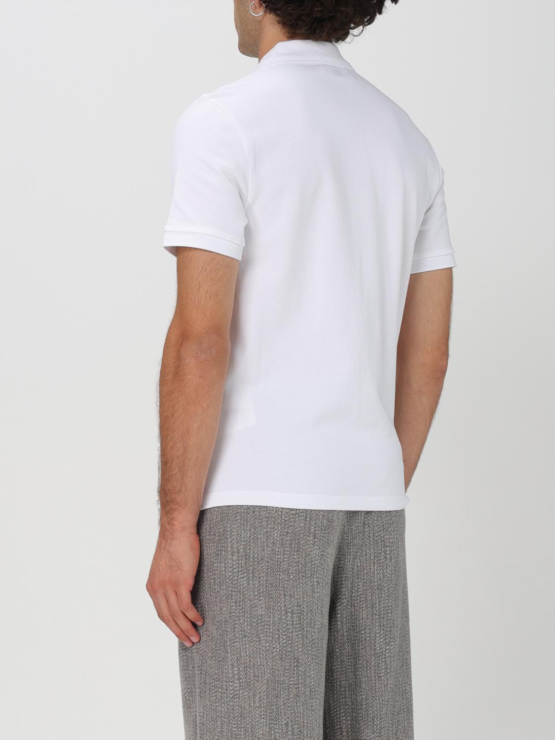 AMI PARIS POLO SHIRT: Polo shirt men Ami Paris, White - Img 3