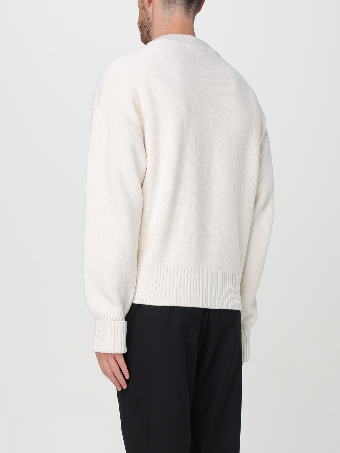 AMI PARIS CARDIGAN: Jumper men Ami Paris, White - Img 3