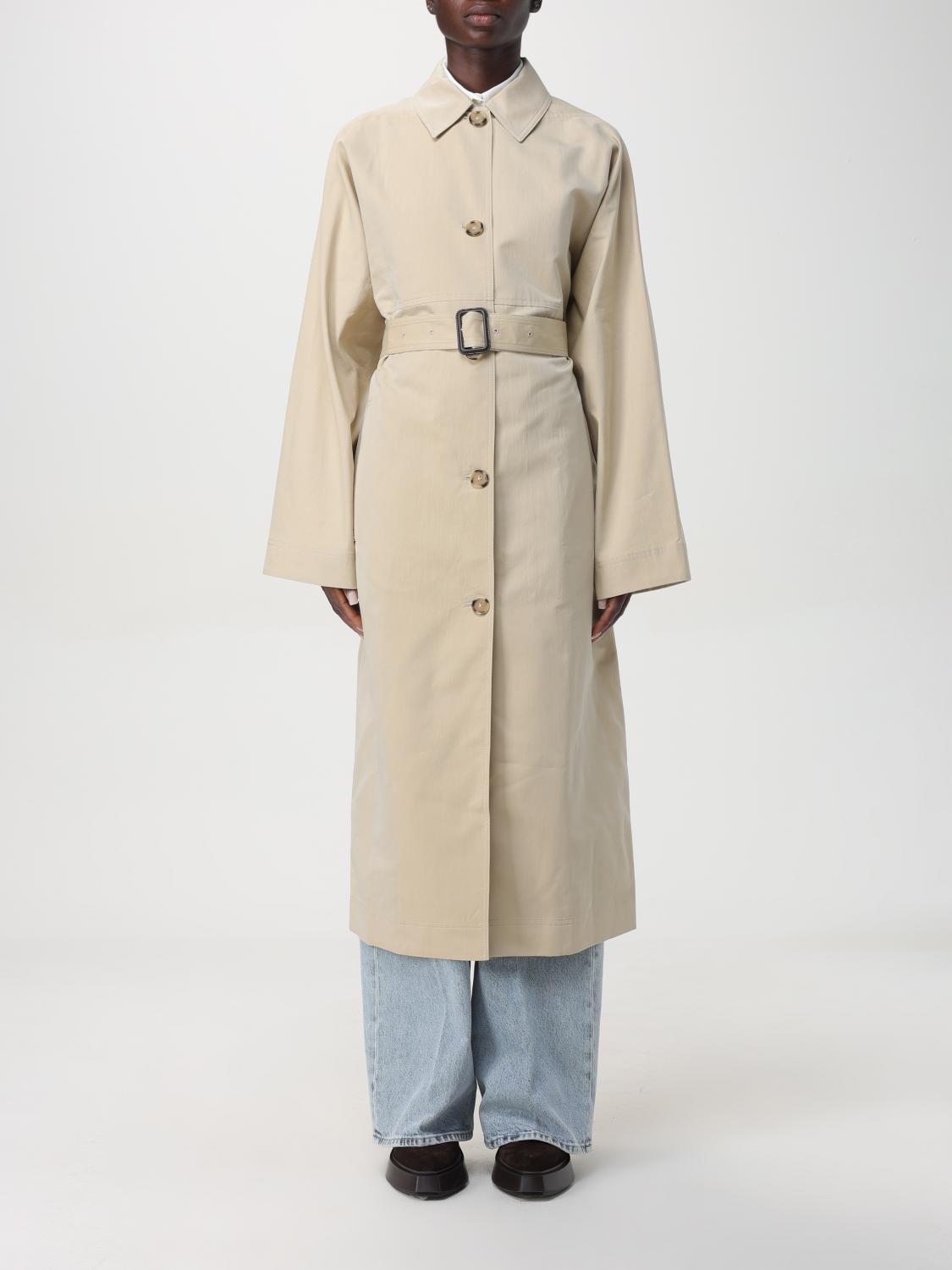 Toteme コート レディース - ベージュ | 243WRO0127FB0197 | GIGLIO.COM