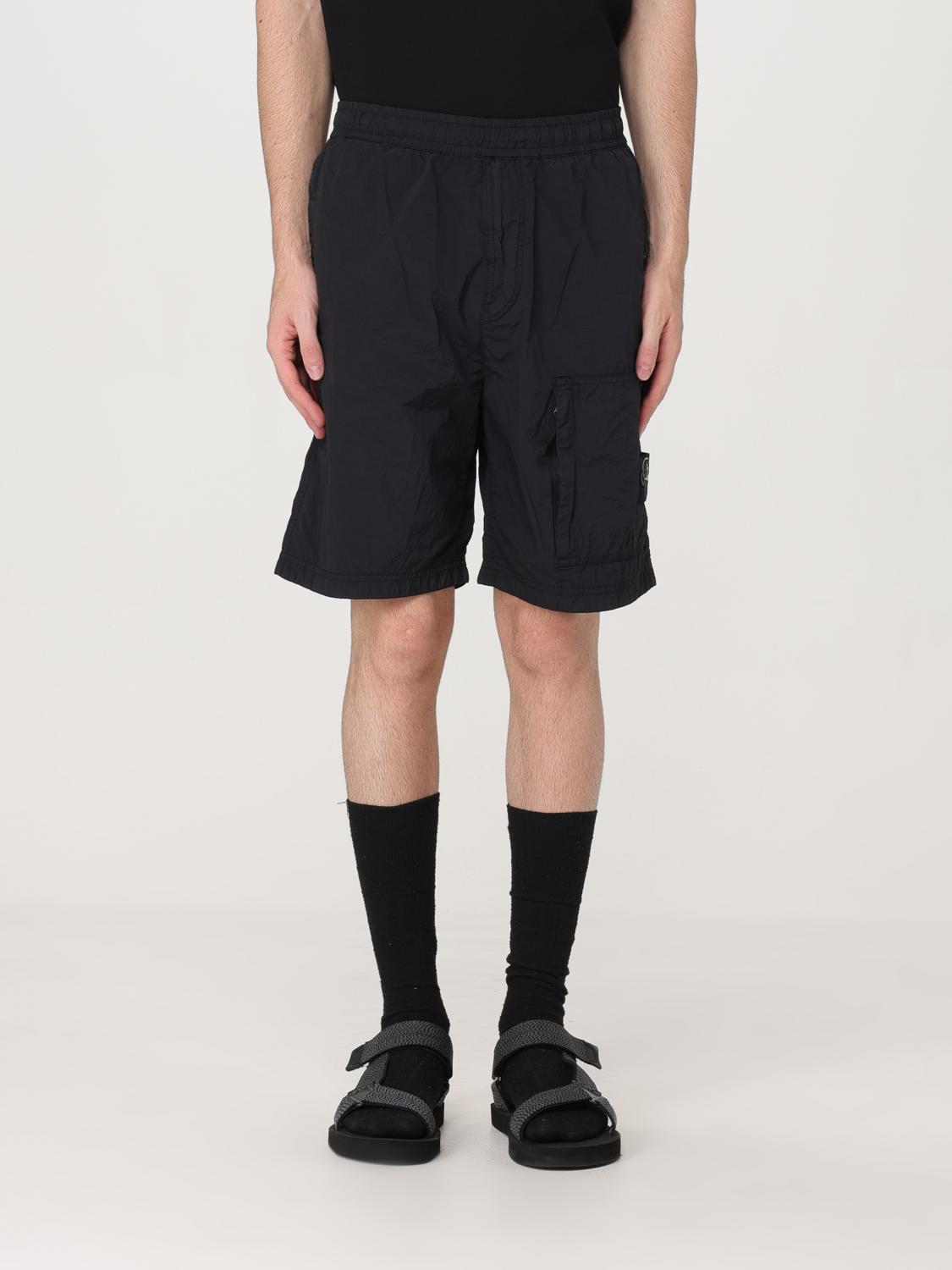 Stone Island ショートパンツ メンズ - ブラック | 8115L0219 | GIGLIO.COM