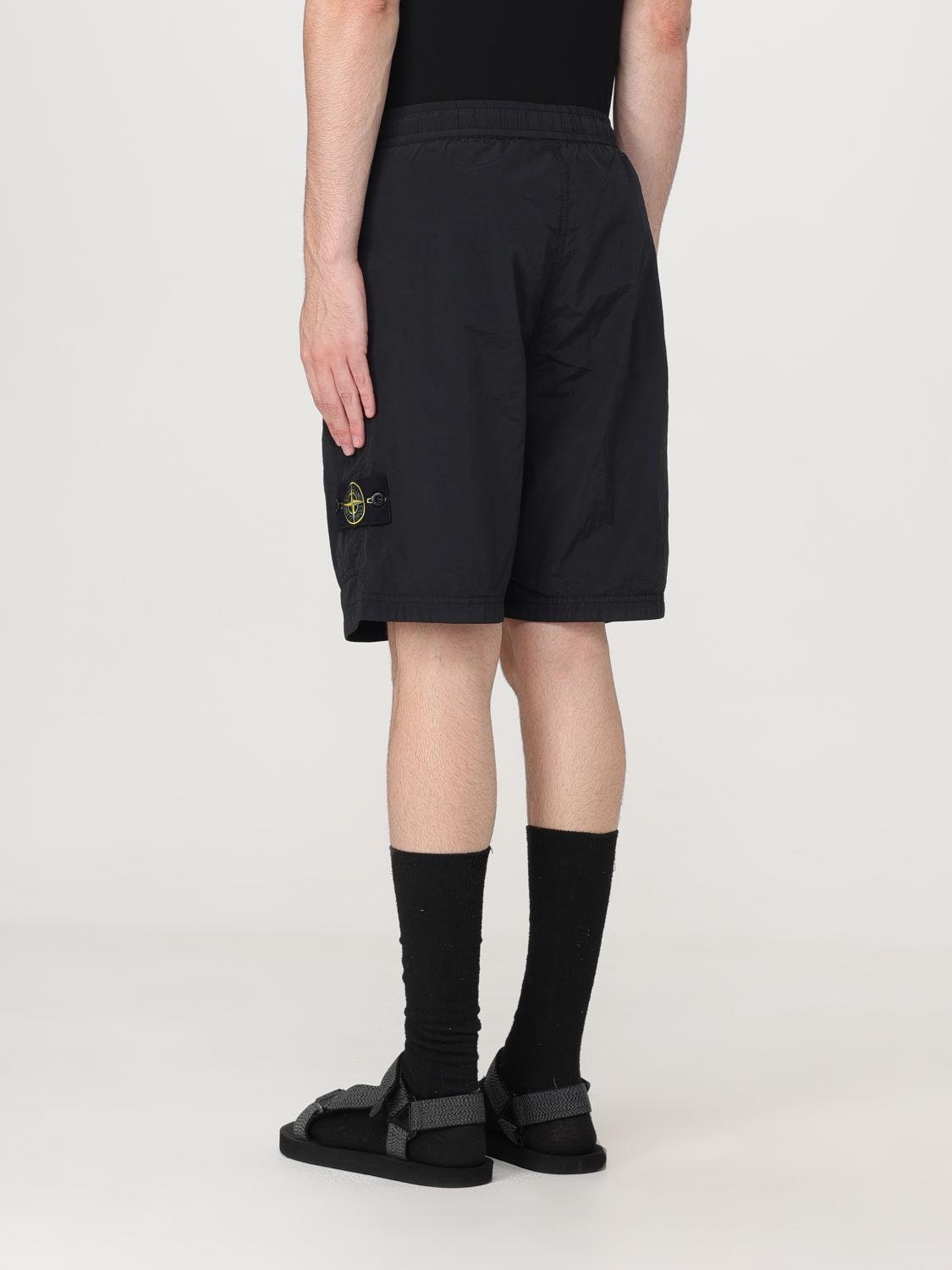 Stone Island ショートパンツ メンズ - ブラック | 8115L0219 | GIGLIO.COM