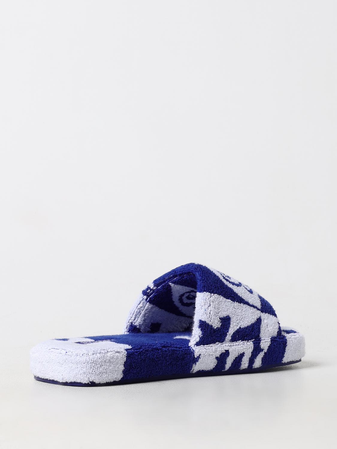 BURBERRY SANDALS: Sandals men Burberry, Blue - Img 3