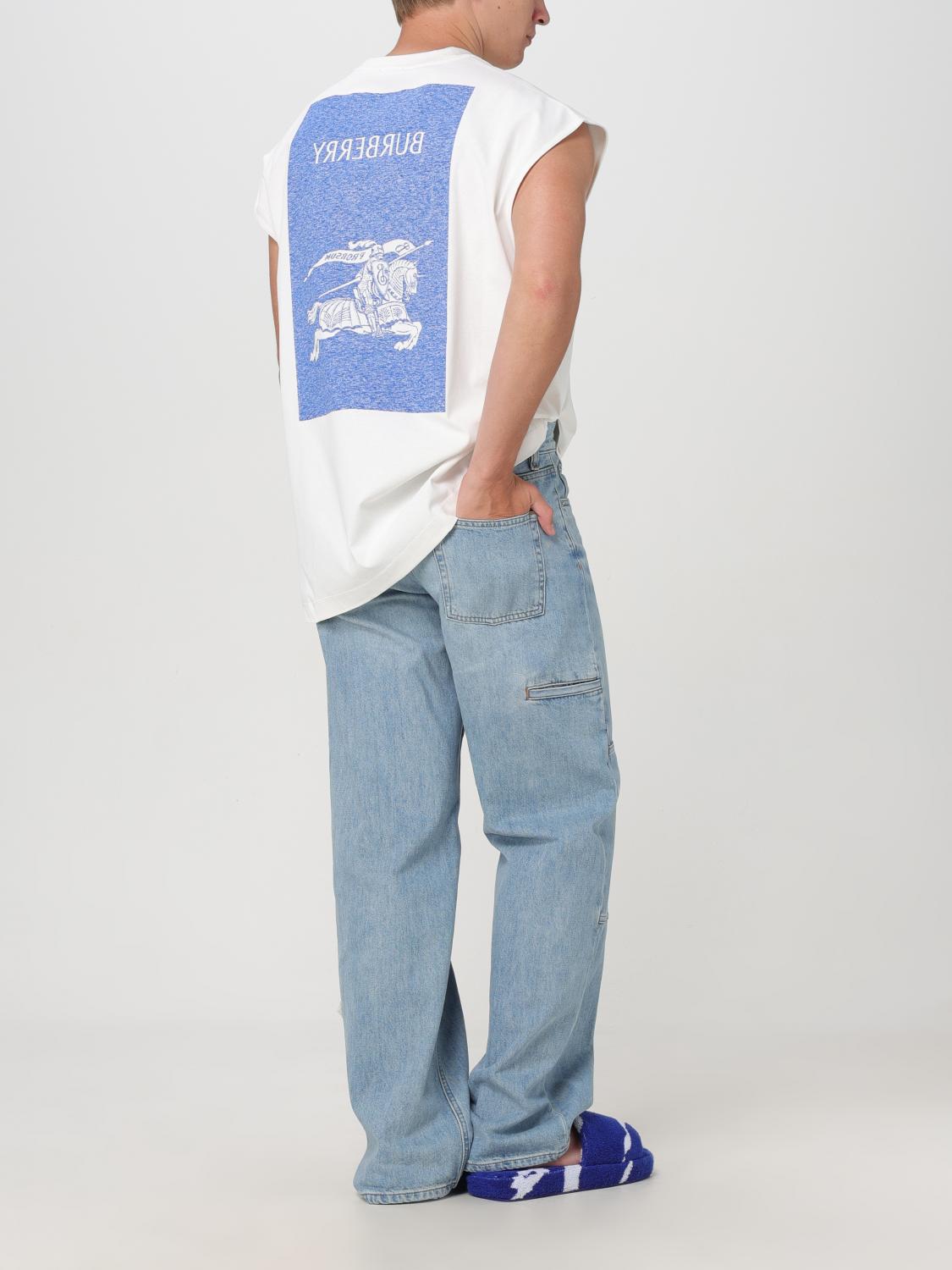 Burberry Tank top men - White | 8090206 | GIGLIO.COM