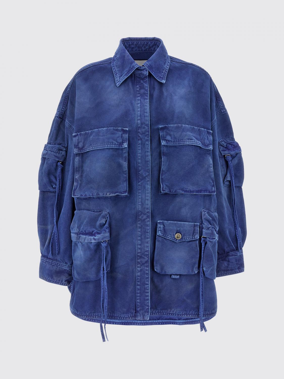 THE ATTICO JACKET: Jacket woman The Attico, Blue - Img 1