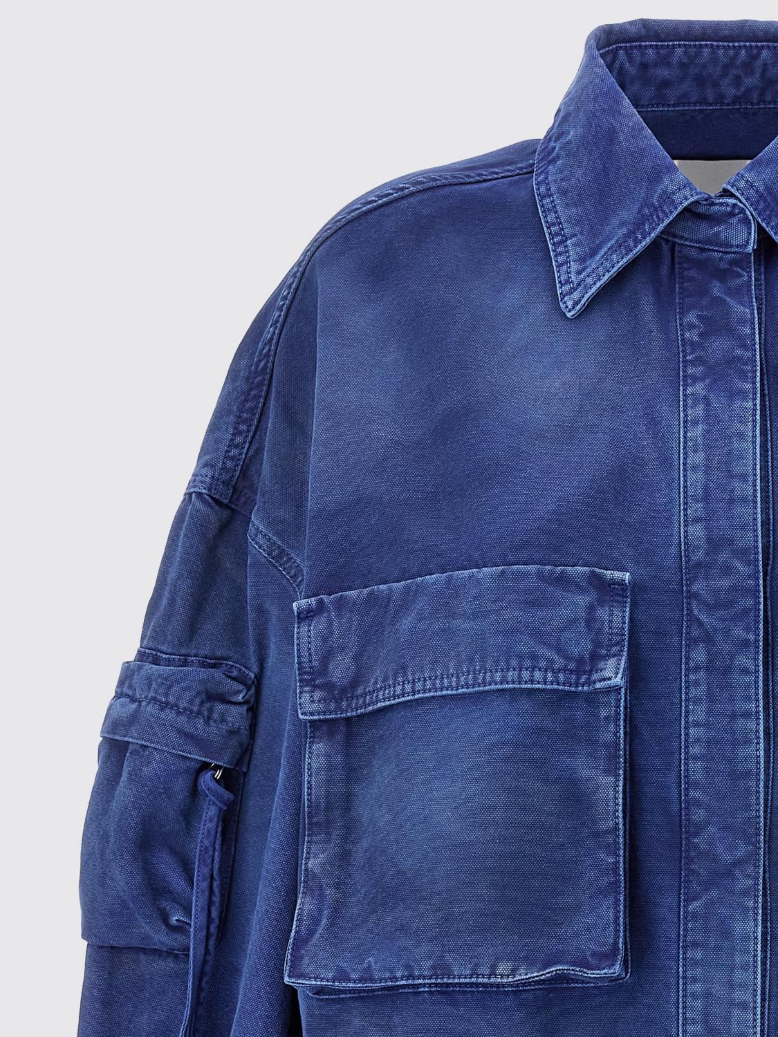 THE ATTICO JACKET: Jacket woman The Attico, Blue - Img 3