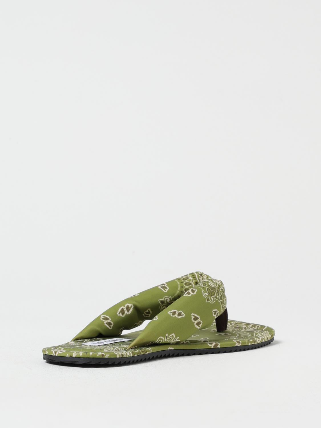 THE ATTICO FLAT SANDALS: Flat sandals woman The Attico, Green - Img 3