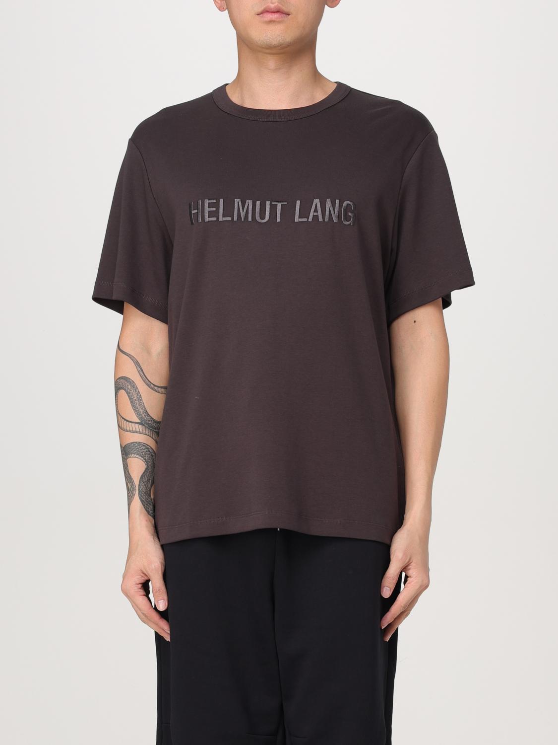 HELMUT LANG T-SHIRT: T-shirt men Helmut Lang, Brown - Img 1