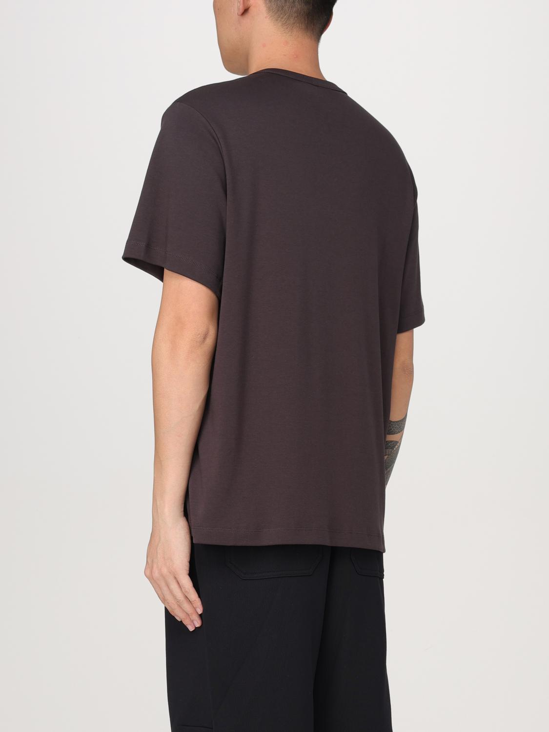 HELMUT LANG T-SHIRT: T-shirt men Helmut Lang, Brown - Img 3