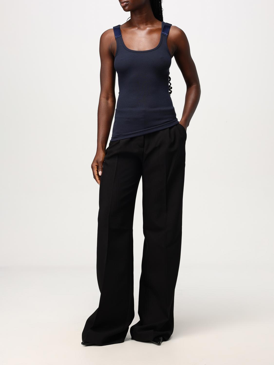 HELMUT LANG トップス: トップス レディース Helmut Lang, ブルー - Img 2