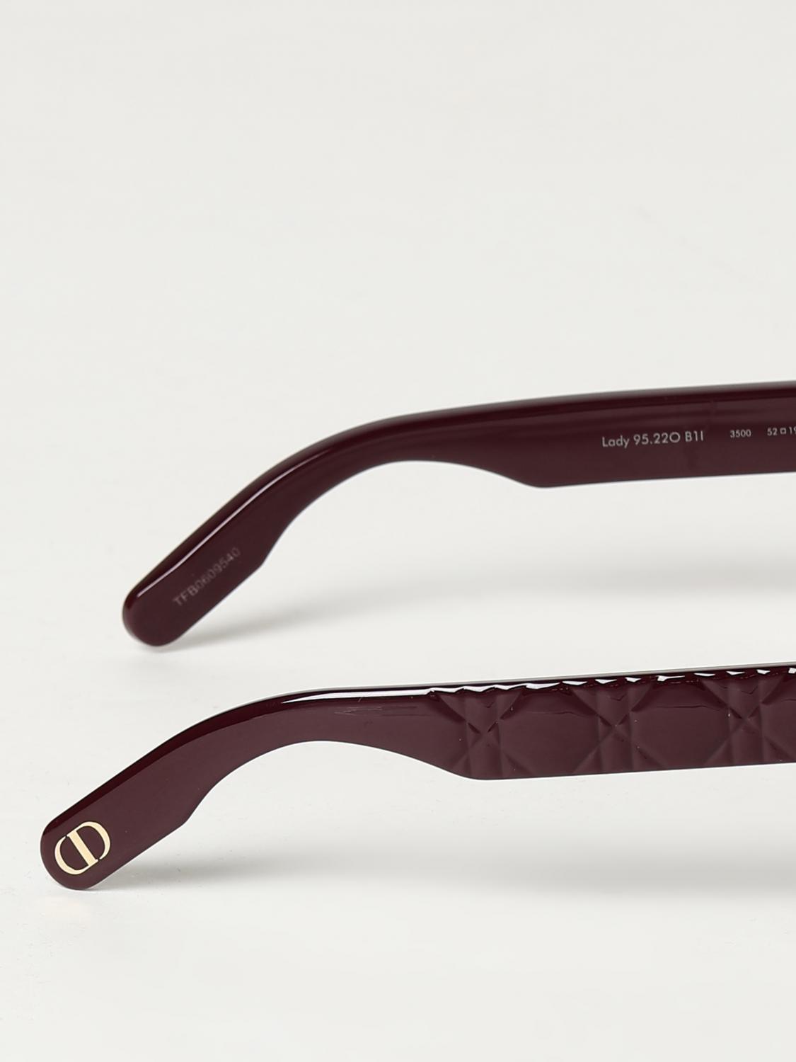 メガネ DIOR Woman Optical frames Burgundy LADY9522OB1I 3500 Dior Outlet: Optical frames woman - Burgundy | Dior optical