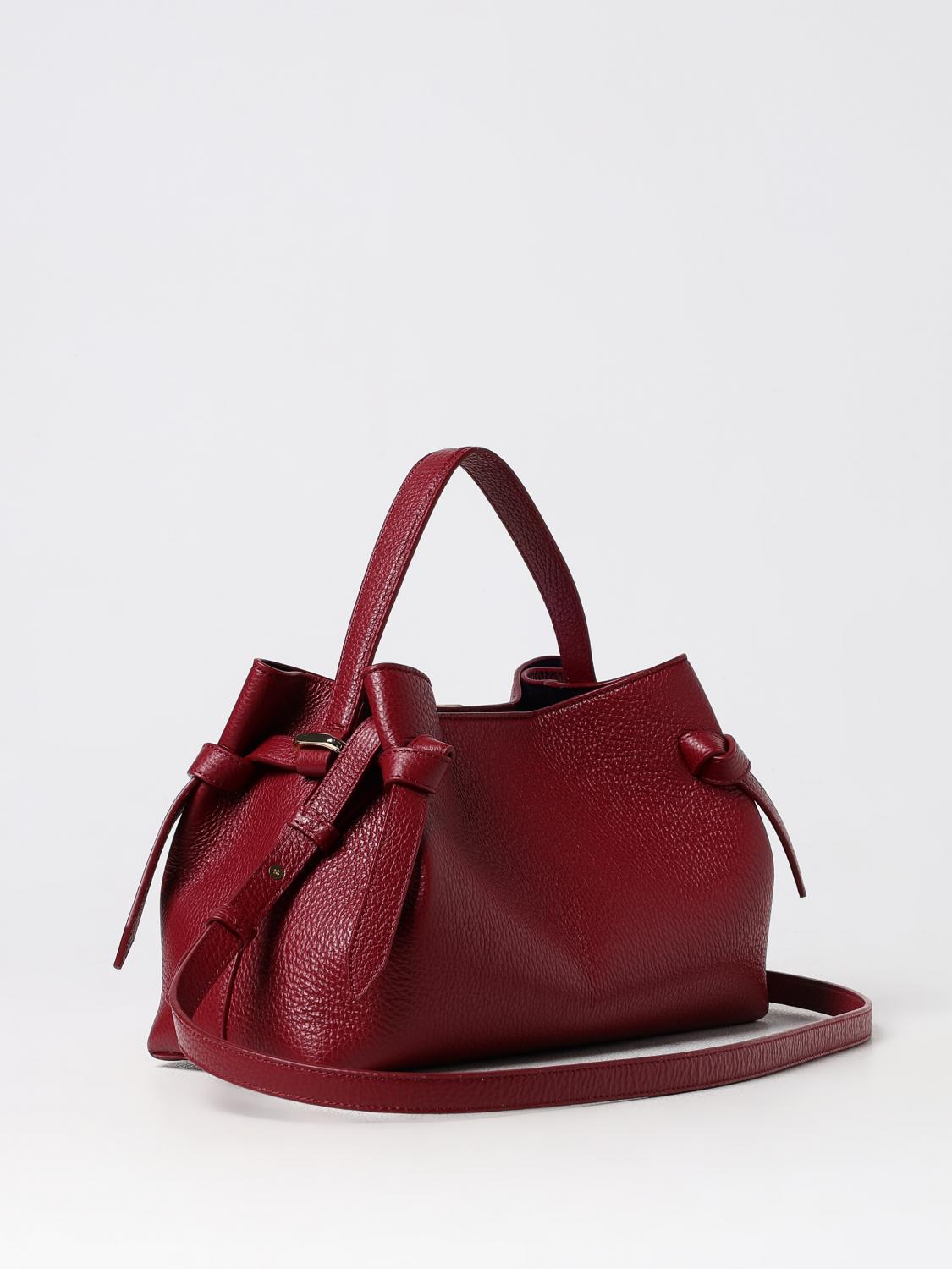 YUZEFI BORSA A MANO: Borsa Gyoza Yuzefi in pelle a grana , Rosso - Img 2