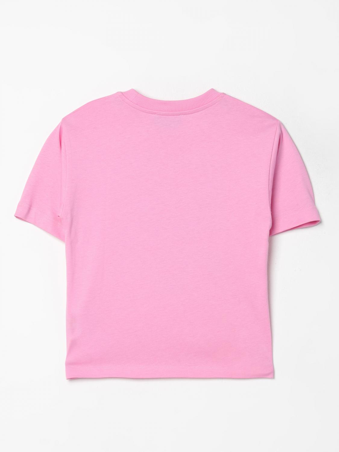 MOSCHINO T-SHIRT: T-shirt kids Moschino, Pink - Img 2