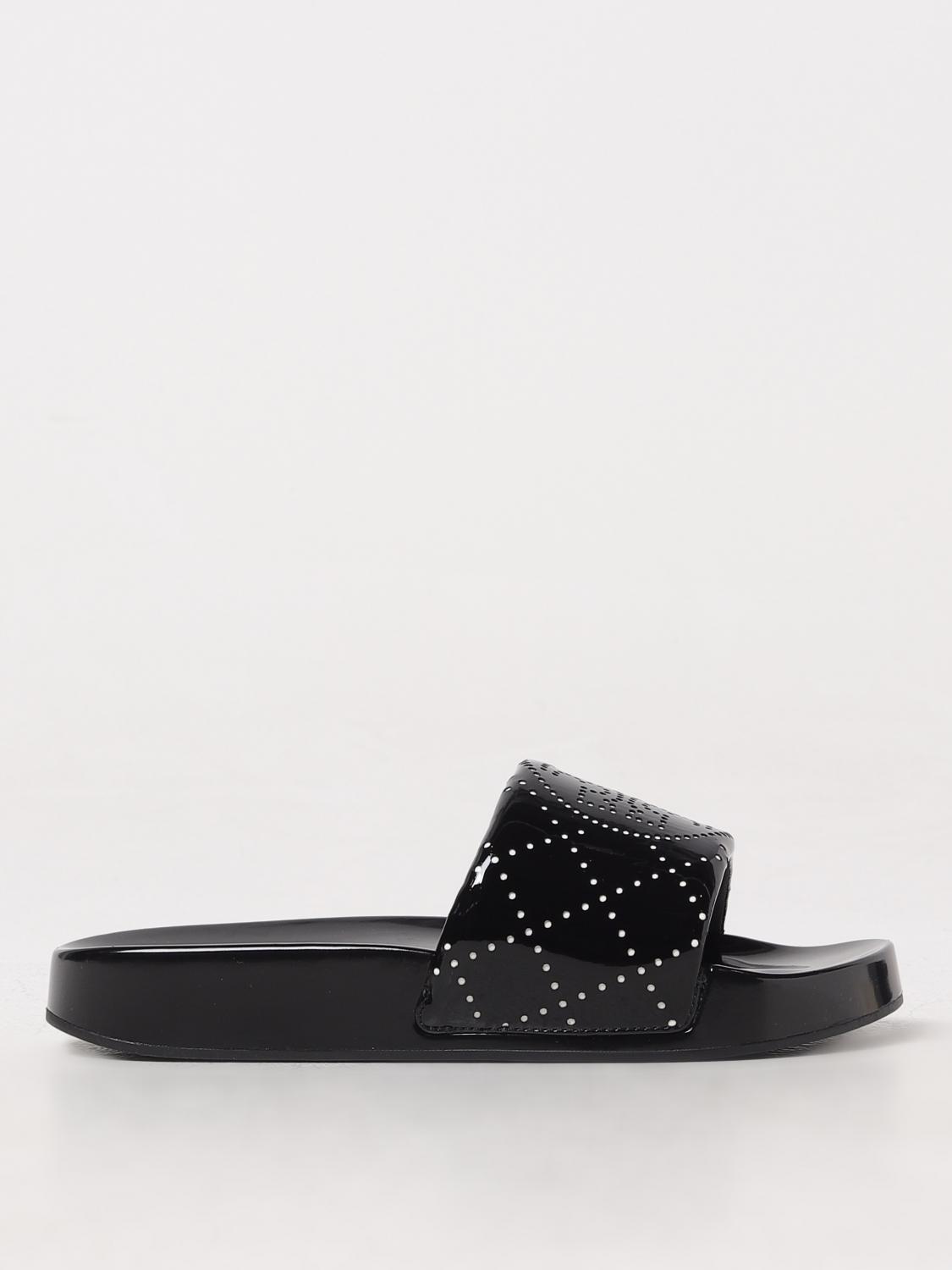 TORY BURCH SANDALES PLATES: Sandales plates femme Tory Burch, Noir - Img 1