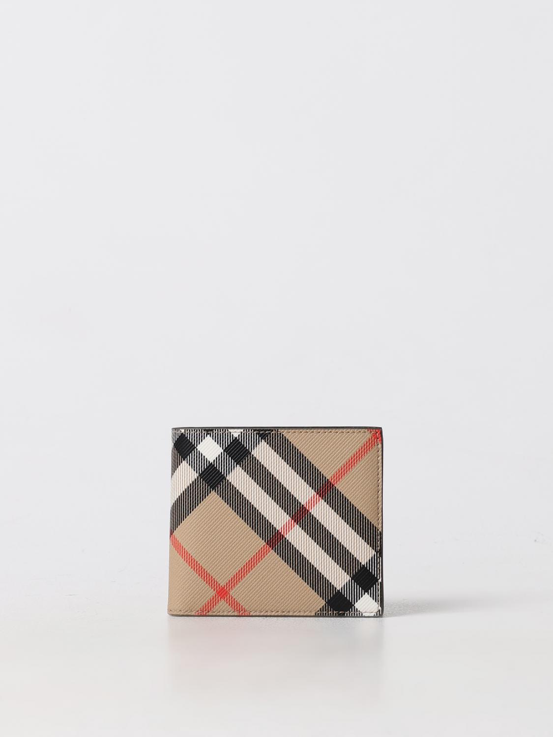 BURBERRY WALLET: Wallet men Burberry, Beige - Img 1