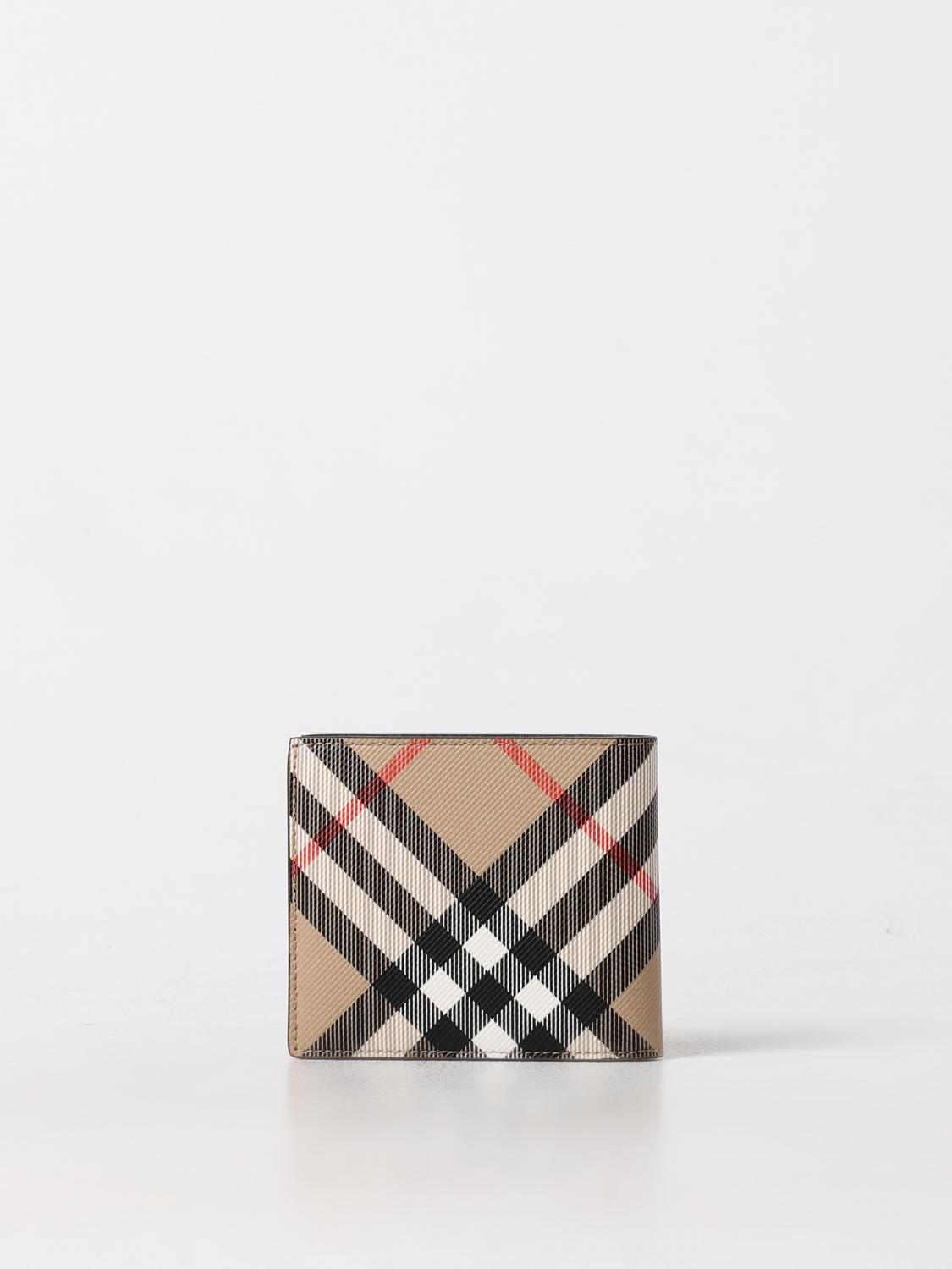 BURBERRY WALLET: Wallet men Burberry, Beige - Img 3