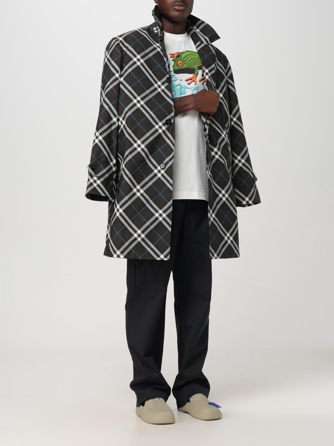 BURBERRY CHAQUETA: Abrigo hombre Burberry, Fantasía - Img 2