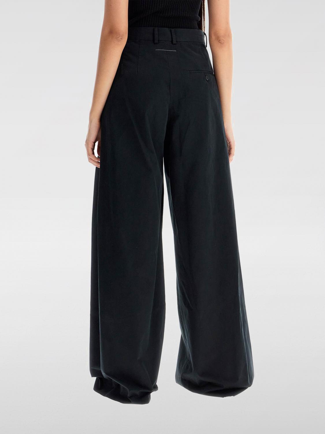 MM6 MAISON MARGIELA PANTS: Pants woman Mm6 Maison Margiela, Black - Img 2