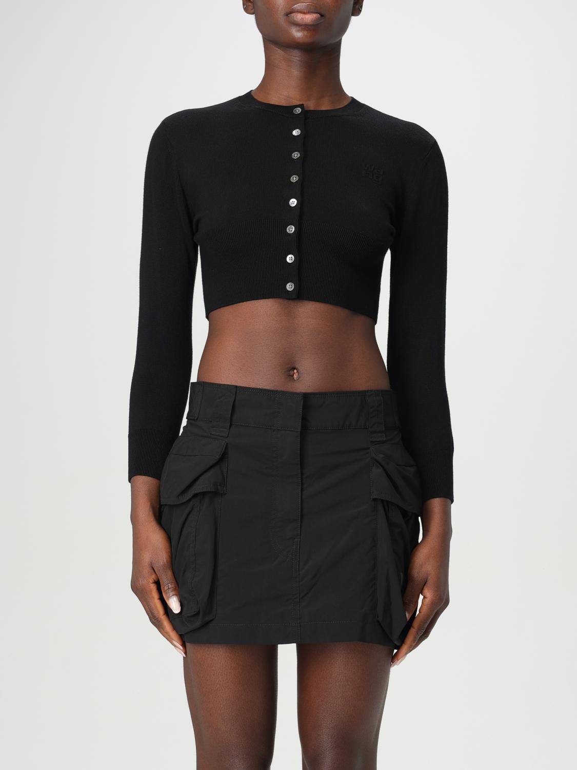 ALEXANDER WANG CARDIGAN: Pull femme Alexander Wang, Noir - Img 1