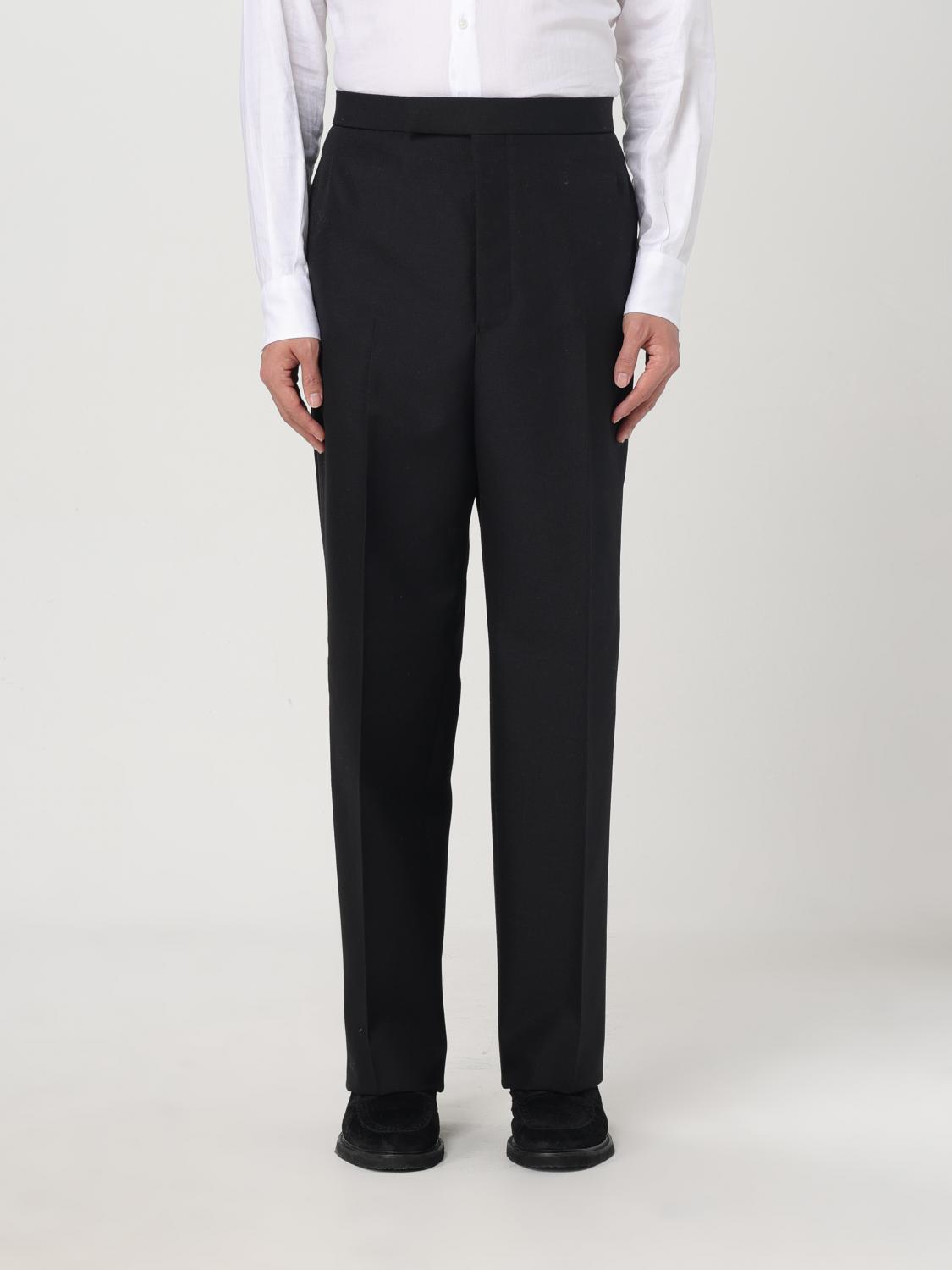 THOM BROWNE PANTS: Pants men Thom Browne, Black - Img 1