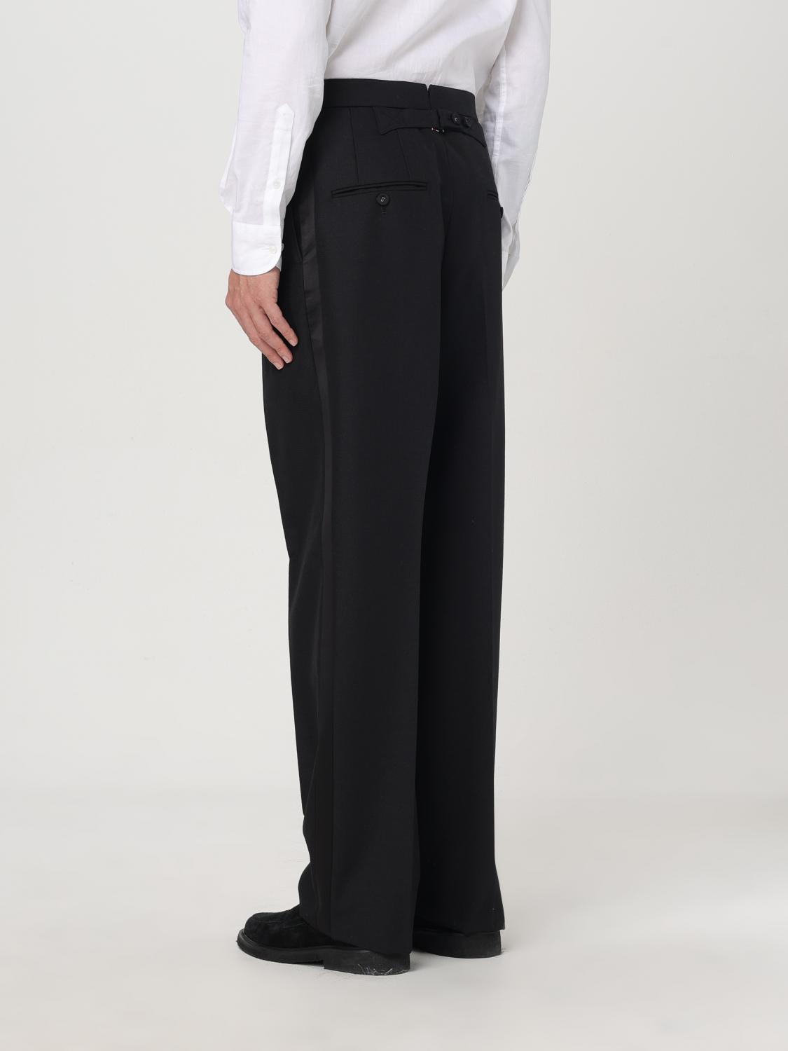 THOM BROWNE PANTS: Pants men Thom Browne, Black - Img 3